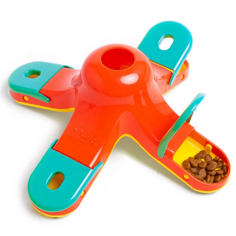 Dog Puzzle Feeder Toy Funny Puppy Interactive Games Training Boredom Treat Silicone Feeding Toys | Дом и сад