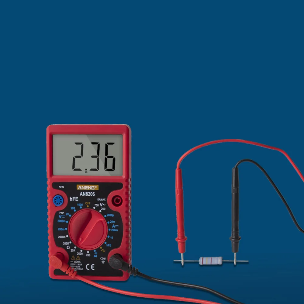 

Portable LCD Multimeter Digital Multimeter Oltage Meter Flash Back Light Large Screen Supplies