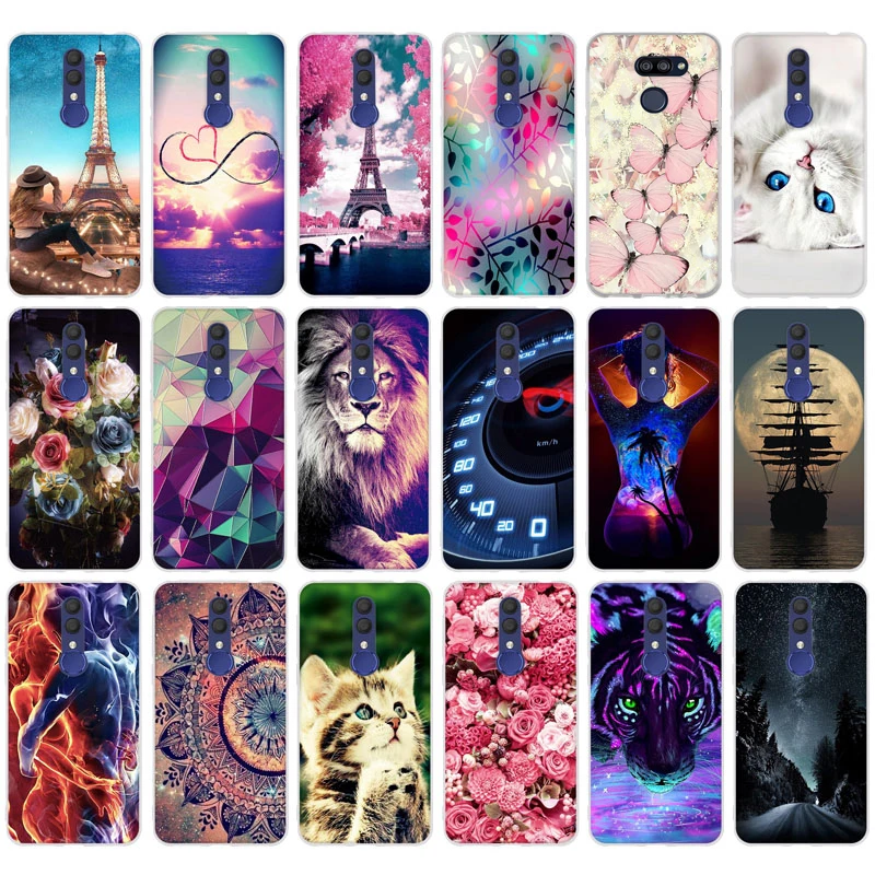 ТПУ чехол для Coque Alcatel 1X2019 5 &quotчехол Мягкая силиконовая задняя крышка Fundas 5008Y