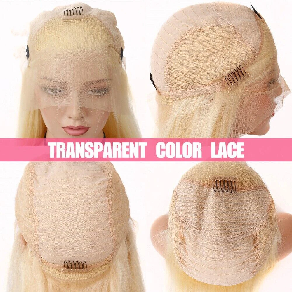 Парики из прозрачного кружева спереди человеческие волосы бразильские прямые