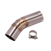for ducati 959 panigale motorcycle exhaust pipe stainless steeltitanium alloy mid connetting pipe slip on right side exhausts