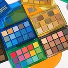 Палетка водостойких теней для век, цветов