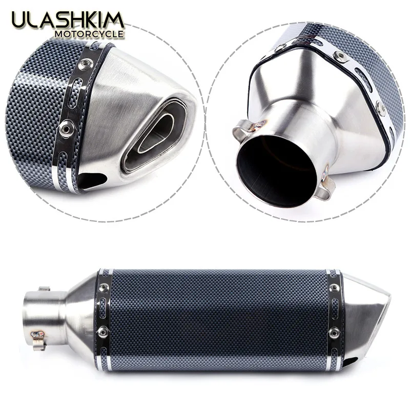 Мотоцикл выхлопная полная система средней трубы глушитель без шнуровки для Yamaha