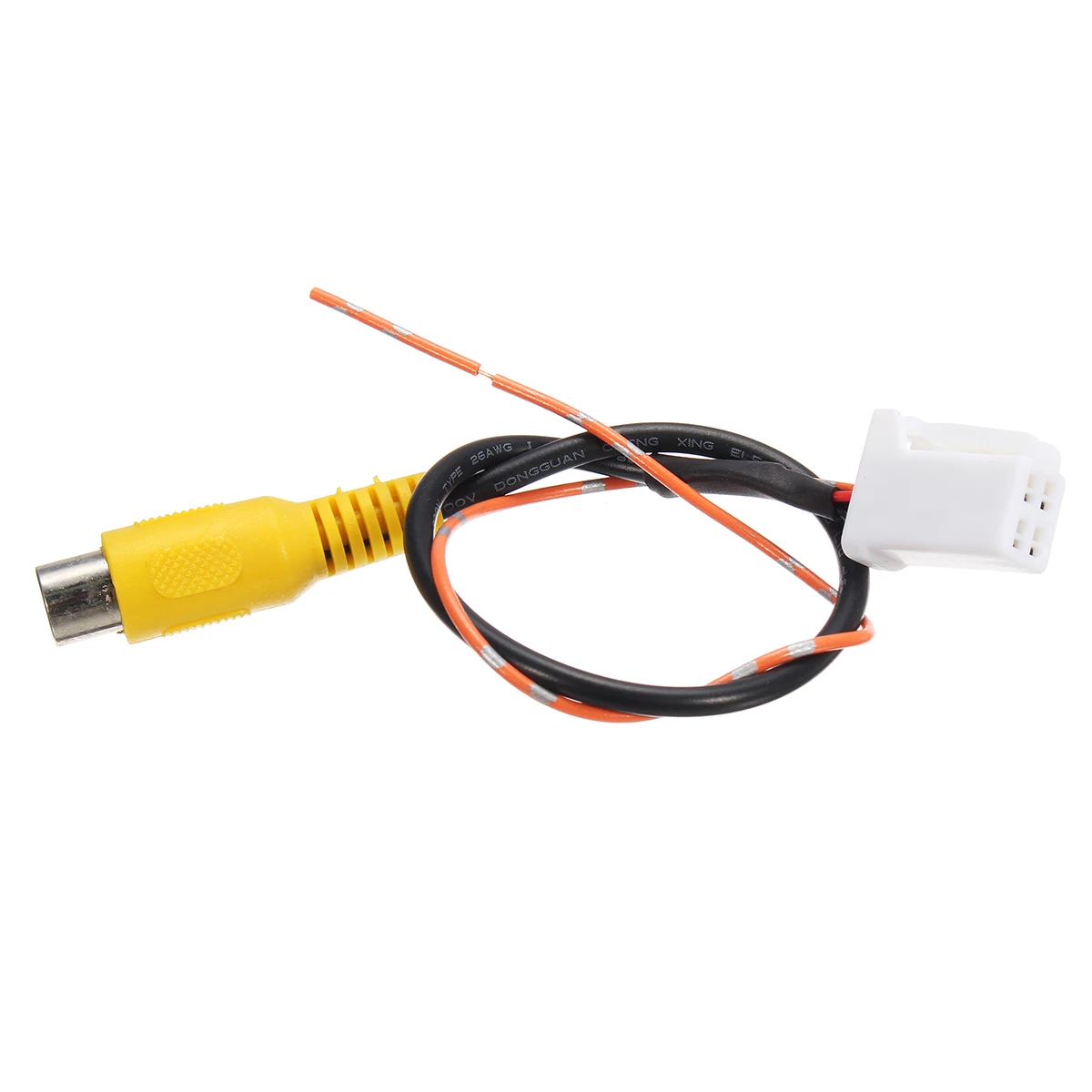 4-контактный Штекерный разъем радио резервная камера заднего вида RCA входной