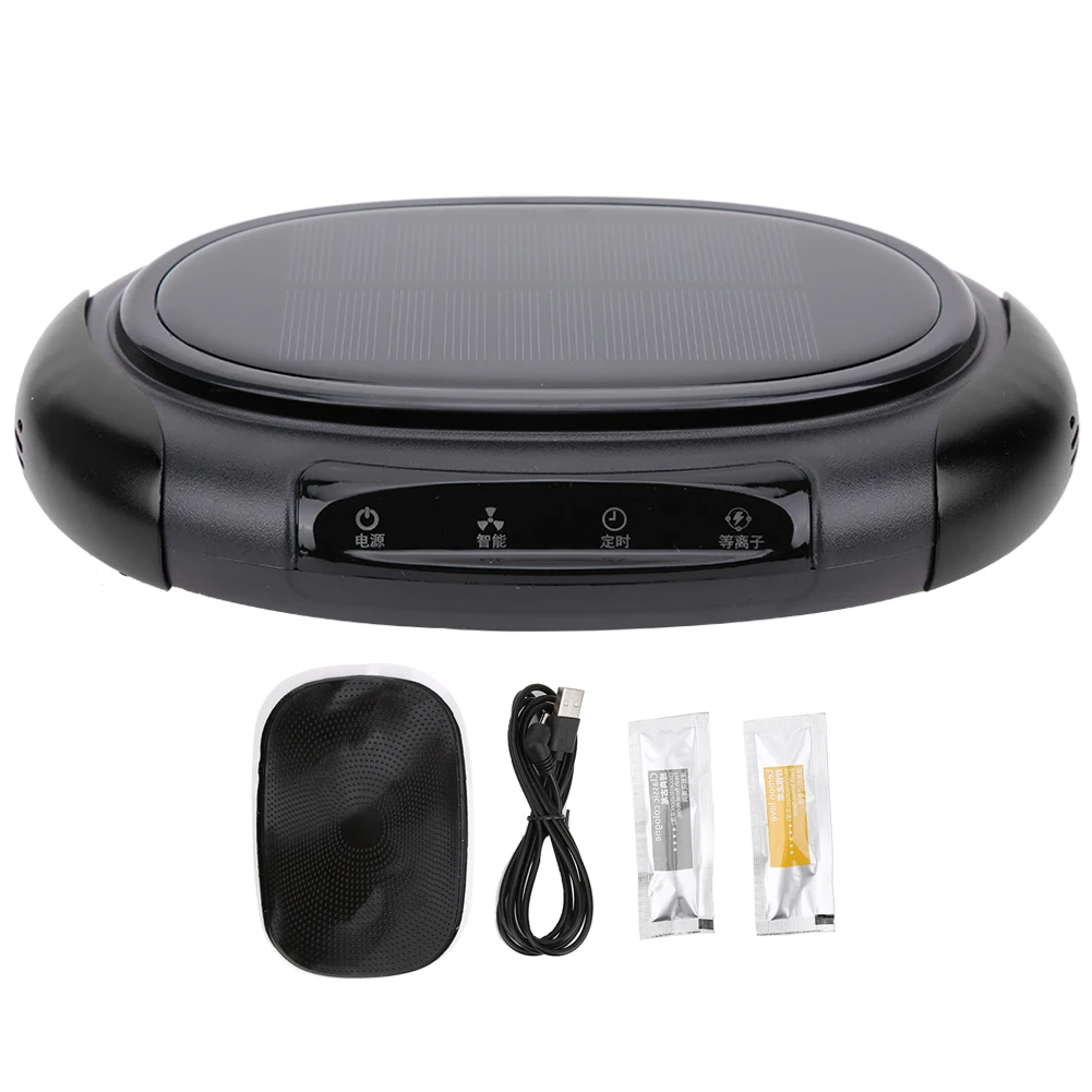 

Очиститель воздуха на солнечной батарее для очистки автомобиля от формальдегида с USB-зарядкой