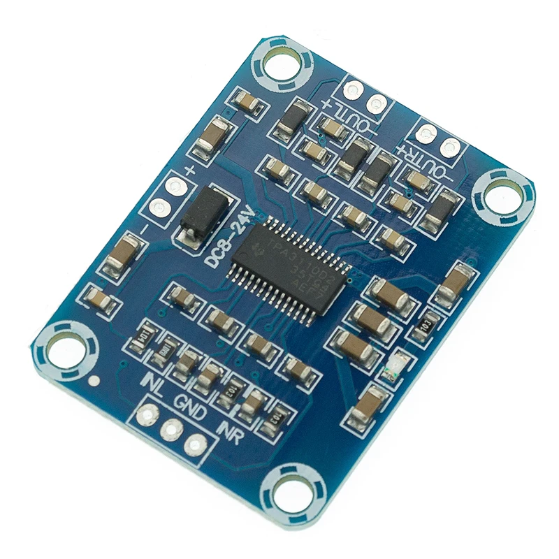 TPA3110 2X15W цифровой аудио Stere модуль усилителя мини бинауральные контроллер 100dB DC 8 18V
