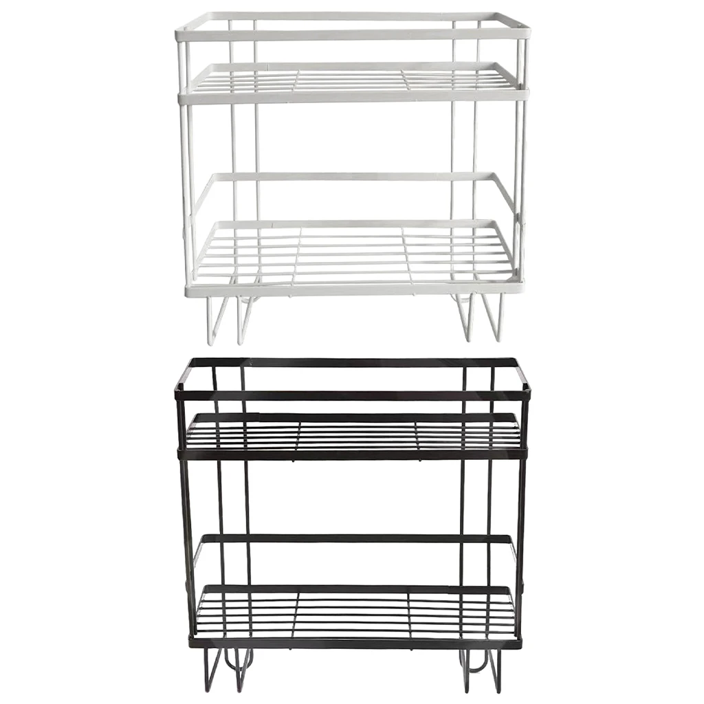 

Space Saver 2 Shelf Rack Free Standing Storage for Home Bathroom Toilet Paper Shampoo Body Wash Organizer for Bathroom Decor