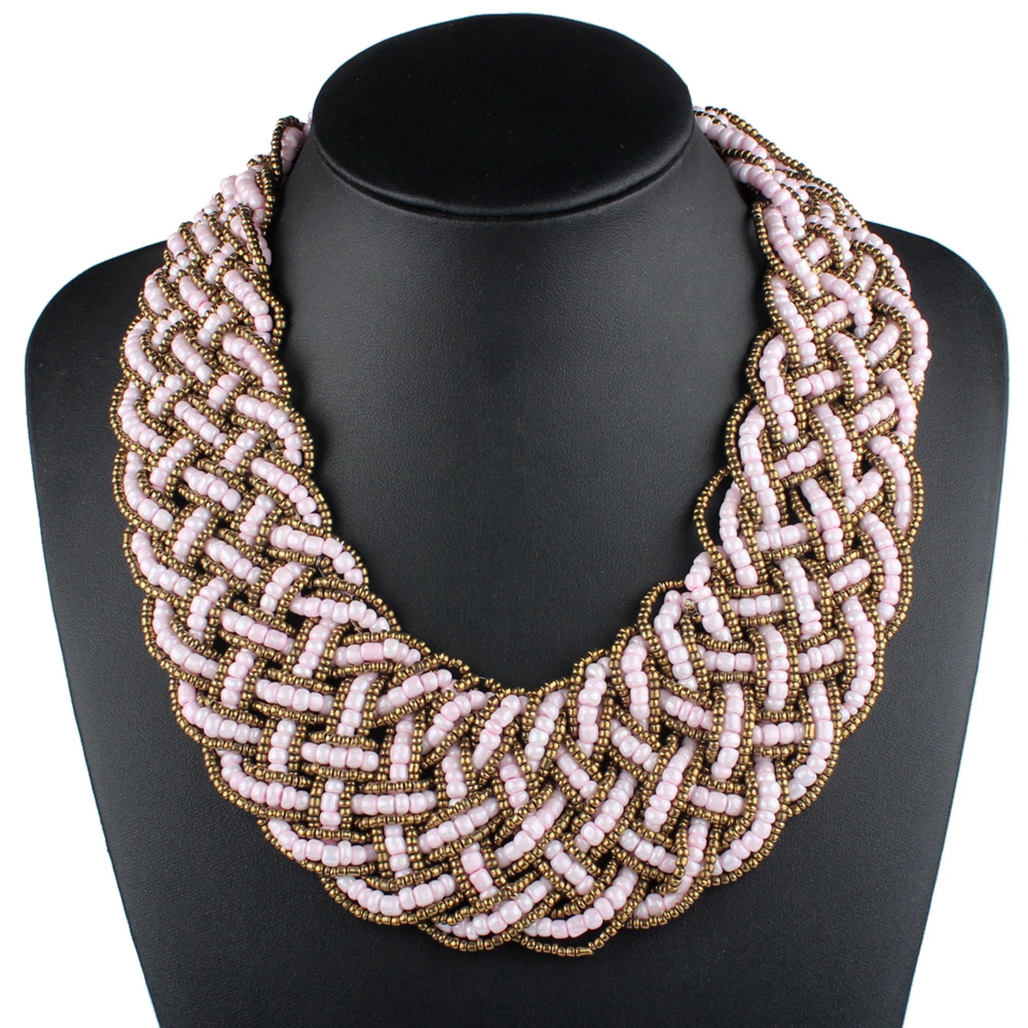 Женское Ожерелье чокер с бусинами в богемном стиле|ethnic jewelry|fashion jewelryjewelry fashion |