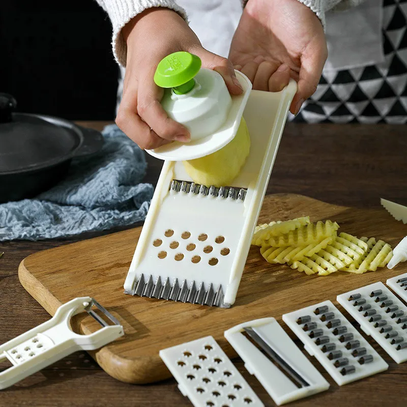 

Бытовой многофункциональный измельчитель для овощей, кухонные принадлежности, набор для нарезки овощей, измельчитель, строительный предме...