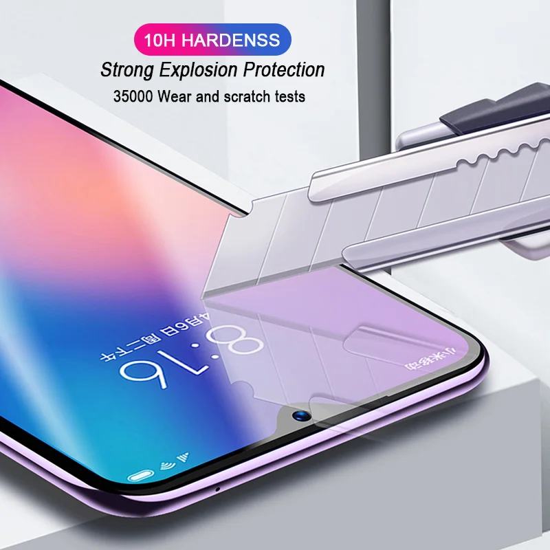 9D закаленное стекло для Xiaomi Redmi Note 9 Pro Max 8T 8 8A 9A 9C Poco F2 X3 Nfc M3 полное покрытие защита