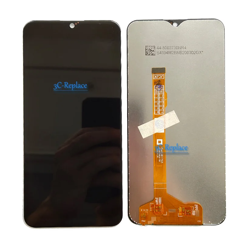 Black 6.35 inch For BBK Vivo Y3 / Y11 / Y12 / Y15 / Y17 2019 LCD DIsplay Touch Screen Digitizer Assembly Replacement With Frame enlarge