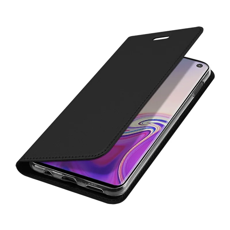 Роскошный Ультратонкий чехол-книжка с бумажником для Samsung S21 мягкий кожаный
