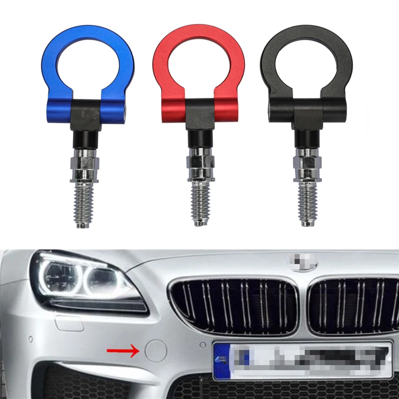 Универсальный автомобильный буксирный крюк для BMW E36 E39 E46 E92 E91 E90 и т. Д. |