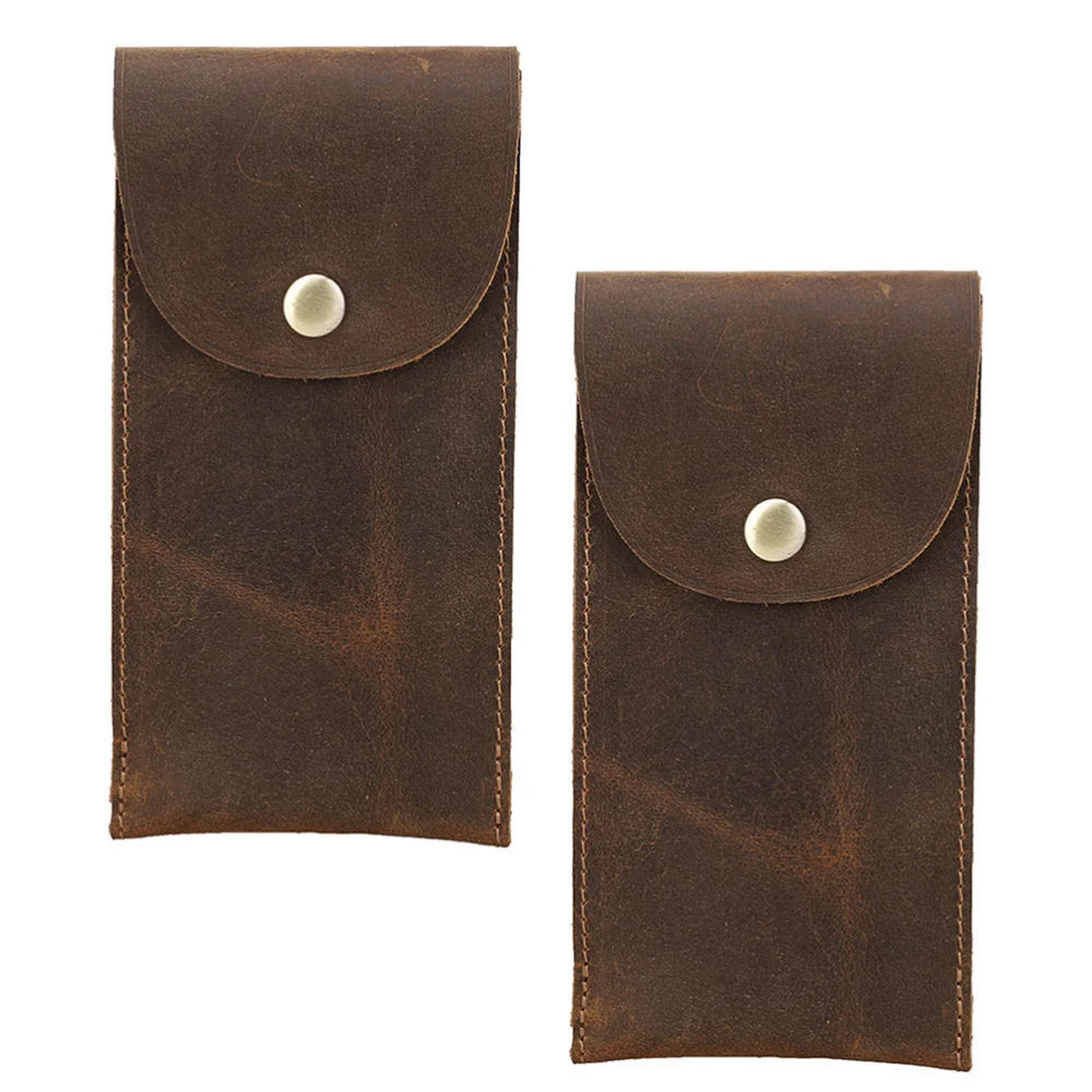 

2Pcs Fashion Watch Bag Beautiful Watch Storage Box Useful Watch Travel Case