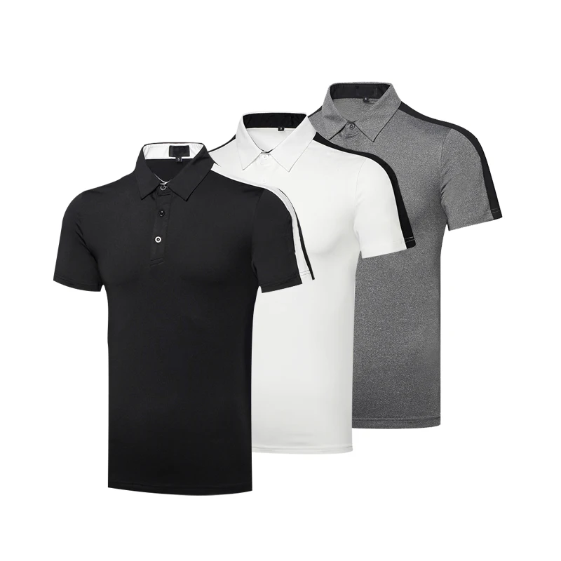 Мужская рубашка поло для гольфа из спандекса и полиэстера 2020|Поло| |