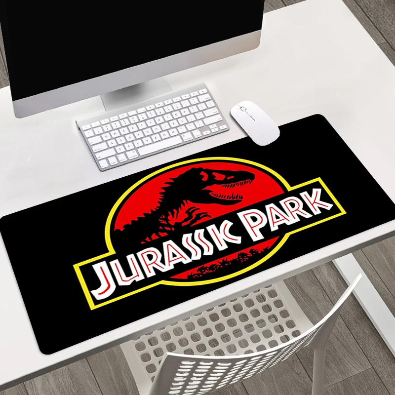 

Jurassic Park Mouse Pad Mat Computer Mousepad 90x40cm Natural Rubber XXL Mouse pad gamer desk mat Computer Gamer keyboard Mouse