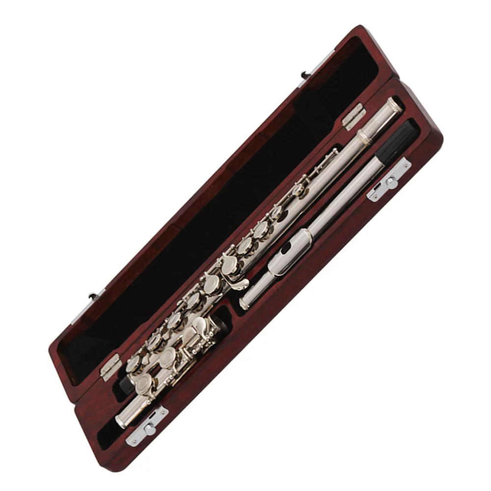 

16 Hole Flute Box Rosewood Flute Case Instrument Gift for Lover