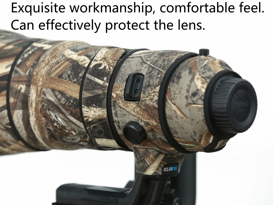 Камуфляжный чехол для объектива ROLANPRO камуфляжный от дождя Nikon AF-S 400 мм F/2.8E FL ED VR |