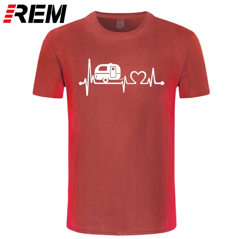 REM новые летние хлопковые мужские футболки короткий рукав на колесах для