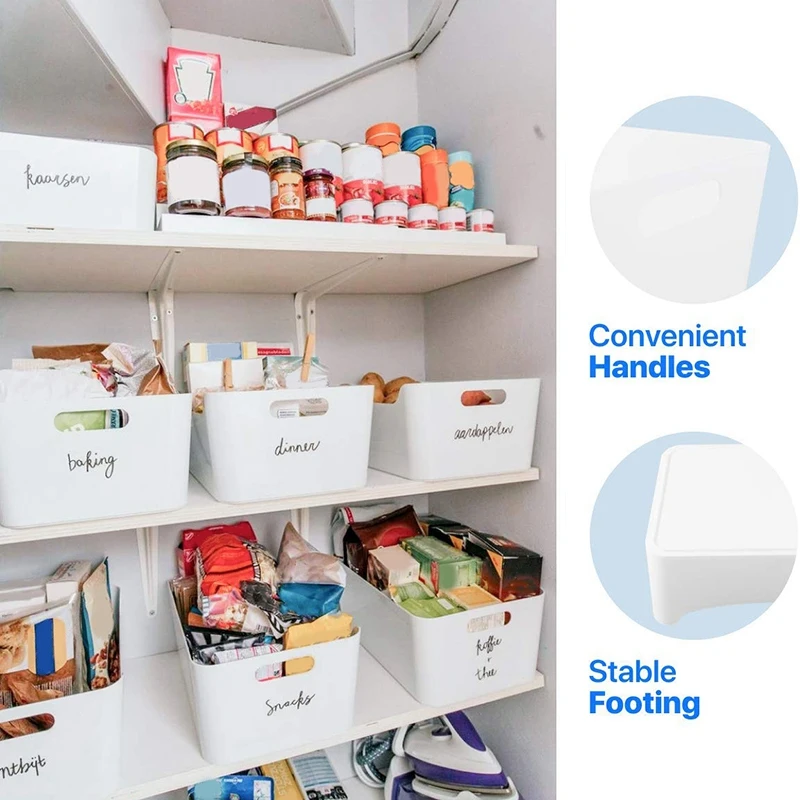 Ящики для хранения пластиковые органайзеры и хранилище универсальная