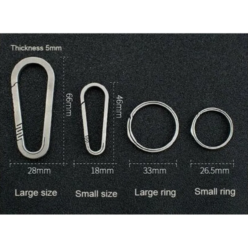 Новый карабин из титанового сплава Мини Портативная легкая подвесная Пряжка для