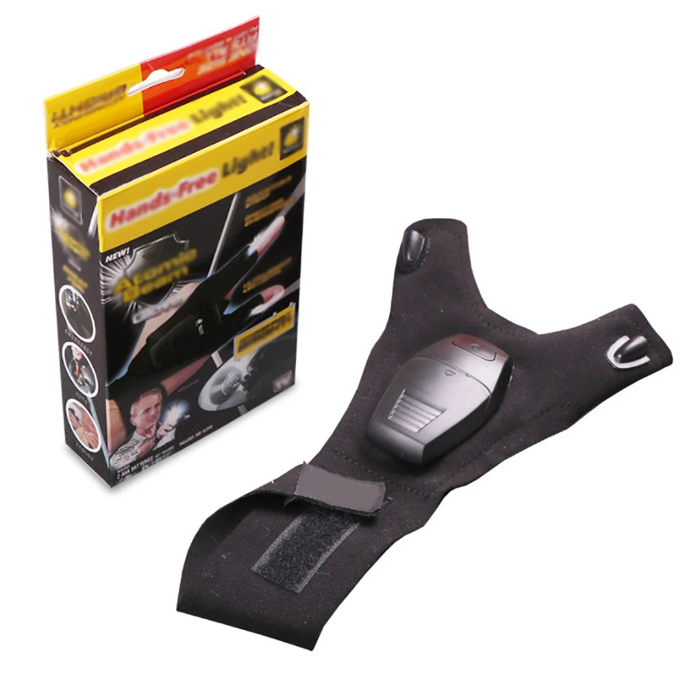 Перчатки СВЕТОДИОДНЫЙ ными фонариками перчатка для ночной рыбалки ручная с