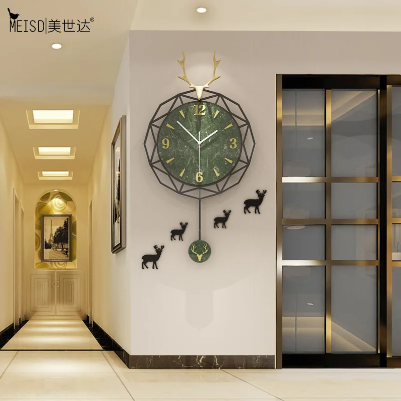 Часы MEISD кварцевые бесшумные креативные современные акриловые настенные