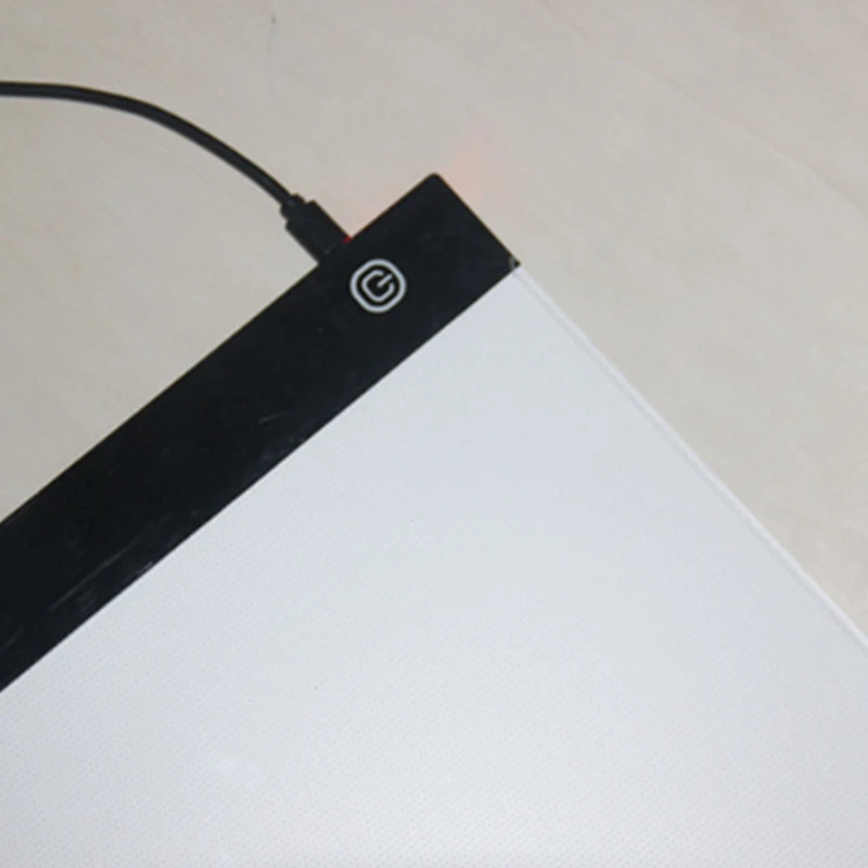 Dimmable A4 Size Led Light Pad Tablet Eye Protection Copy Board Diamond Embroidery Drawing Kids Gifts US Plug |