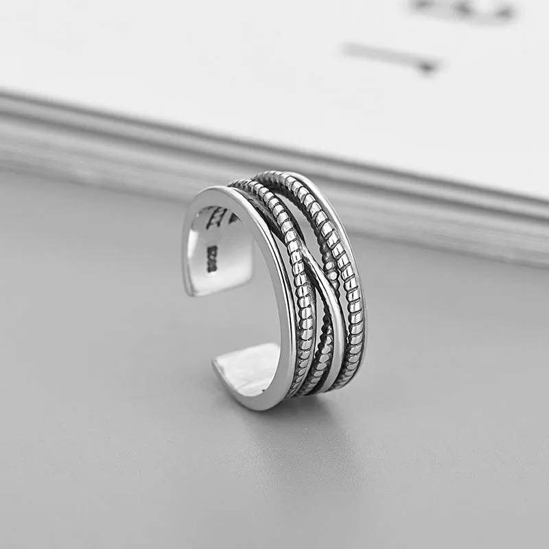 Модные простые кольца с линиями для женщин обручальные влюбленных свадебные