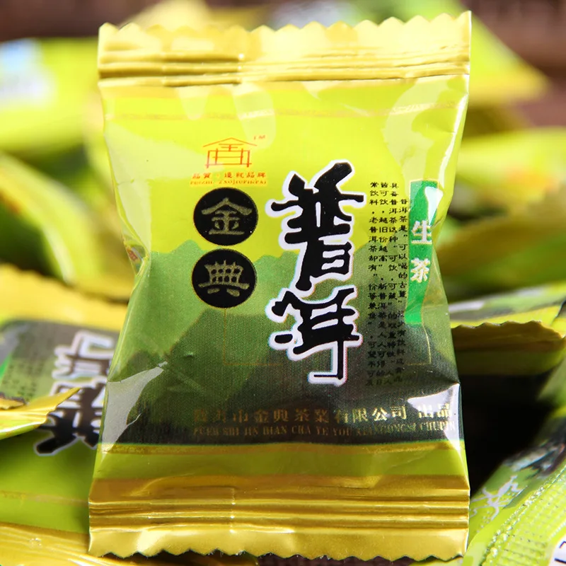 

Китайский чай Юньнань Пуэр, Золотой классический оригинальный нефритовый торт, мини-чай Xiaotuo, необработанный чай, зеленая еда для ухода за з...