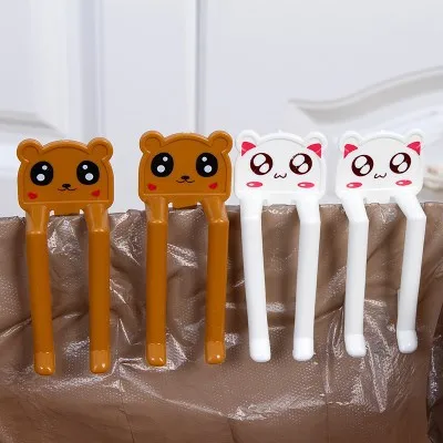 2 шт. пластиковые мешки для мусора Зажим Фиксирующий мешок Противоскользящий