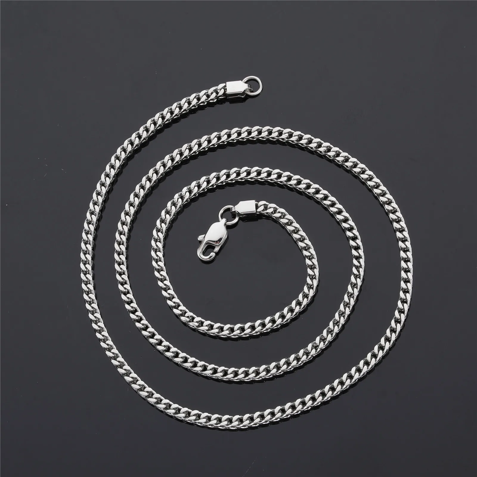 Классическое Колье-чокер Унисекс D&ampZ Из Нержавеющей Стали Золото И Серебро