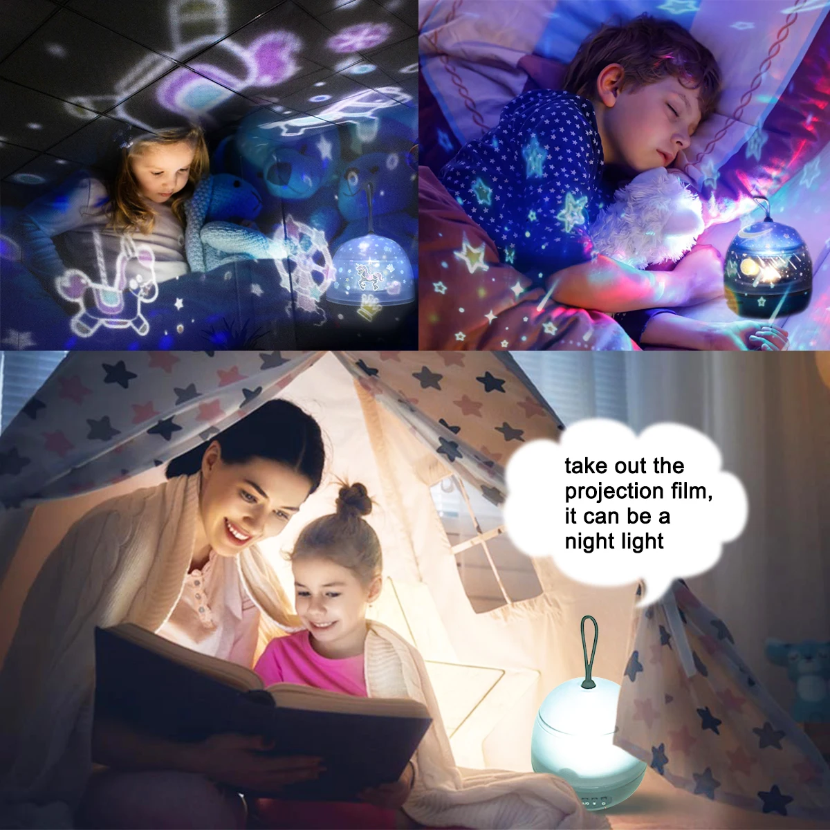 Звезда проектор луна лампа Звездный ночной Светильник СВЕТОДИОДНЫЙ светильник