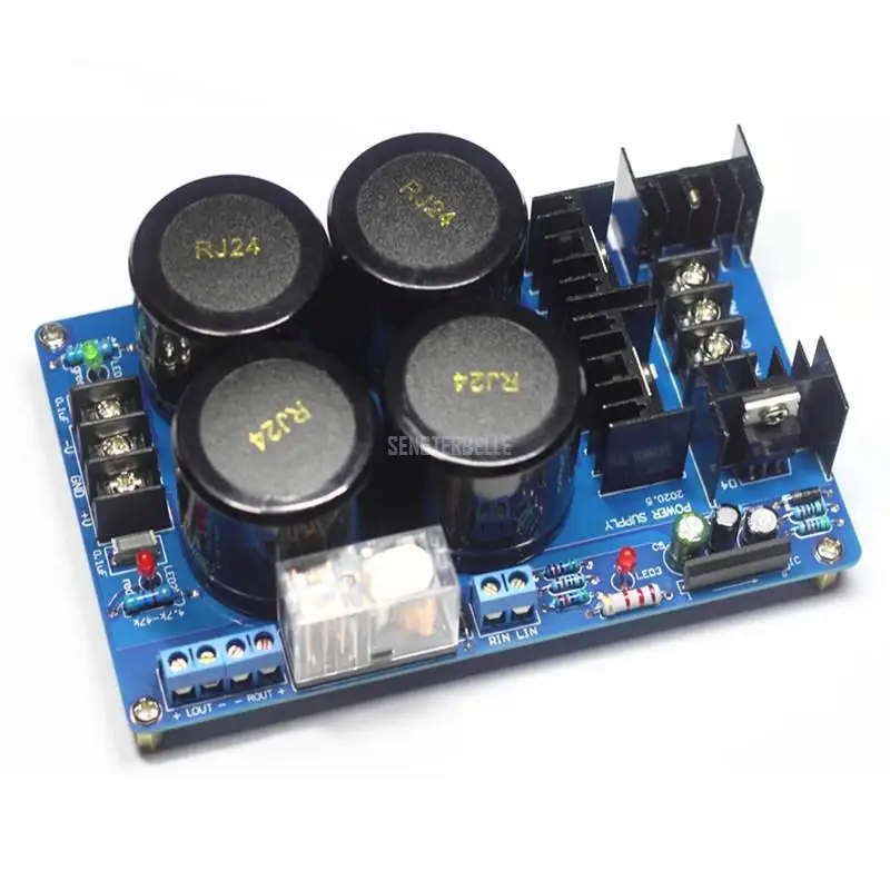 

40A Schottky Dual Power Rectifier Filter Board With UPC1237 Speaker Protection
