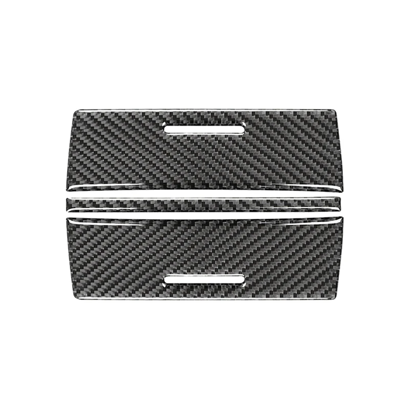 

For Mitsubishi Lancer 2008-2015 Carbon Fiber Car Central Control Storage Glove Box Cover Trim Sticker Decor Accessories