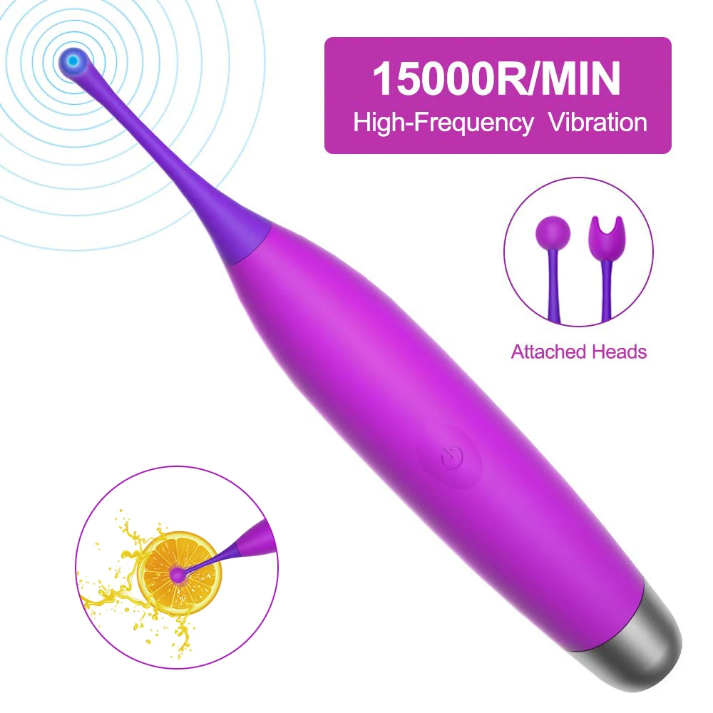 G-spot Clitoris Vibrator 10 Modes High-Frequency Clitoral Vaginal Nipple Stimulator Quick Orgasm Sex Toys for Women Masturbator
