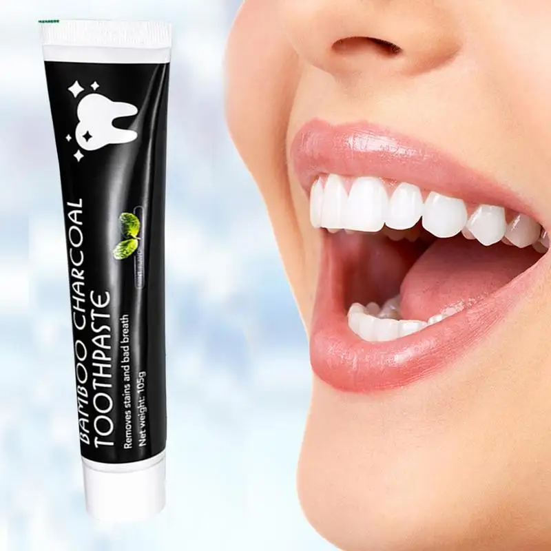 

Tooth Care Bamboo Natural Activated Charcoal Teeth Whitening Toothpaste Oral Hygiene Dental Dropshipping