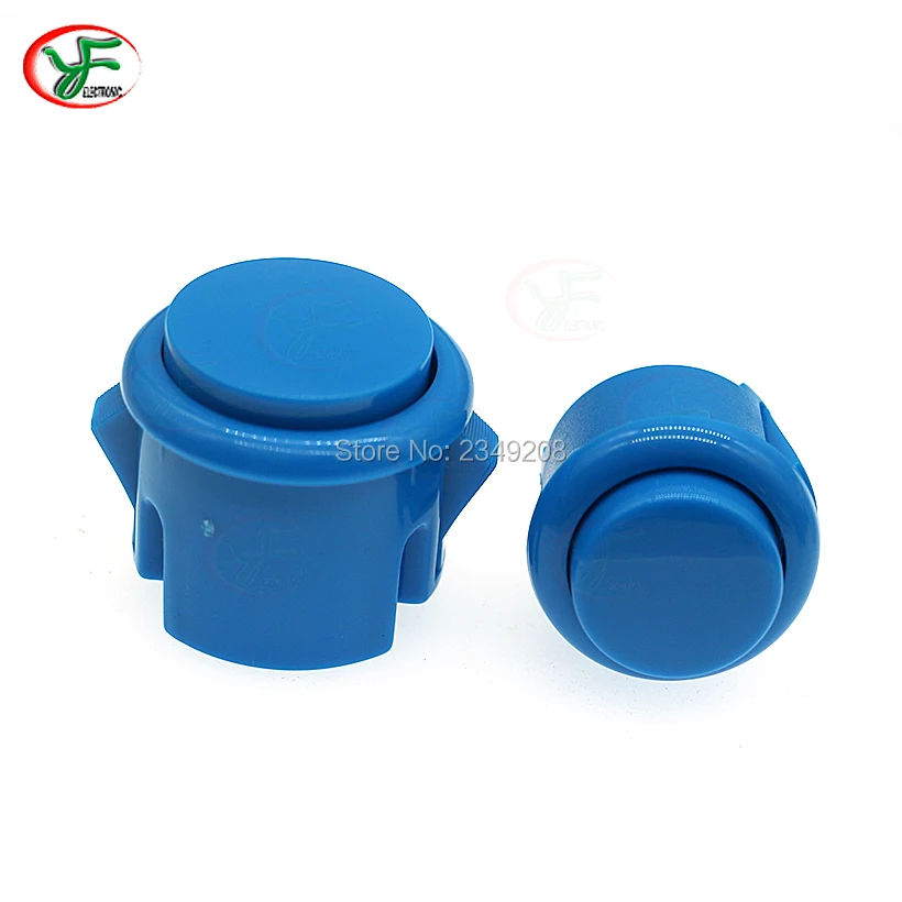 1PC BAOLIAN 24мм и 30мм Кнопка с встроенным микропереключателем Копия джойстика Sanwa для самостоятельной сборки набора аркадного старта.