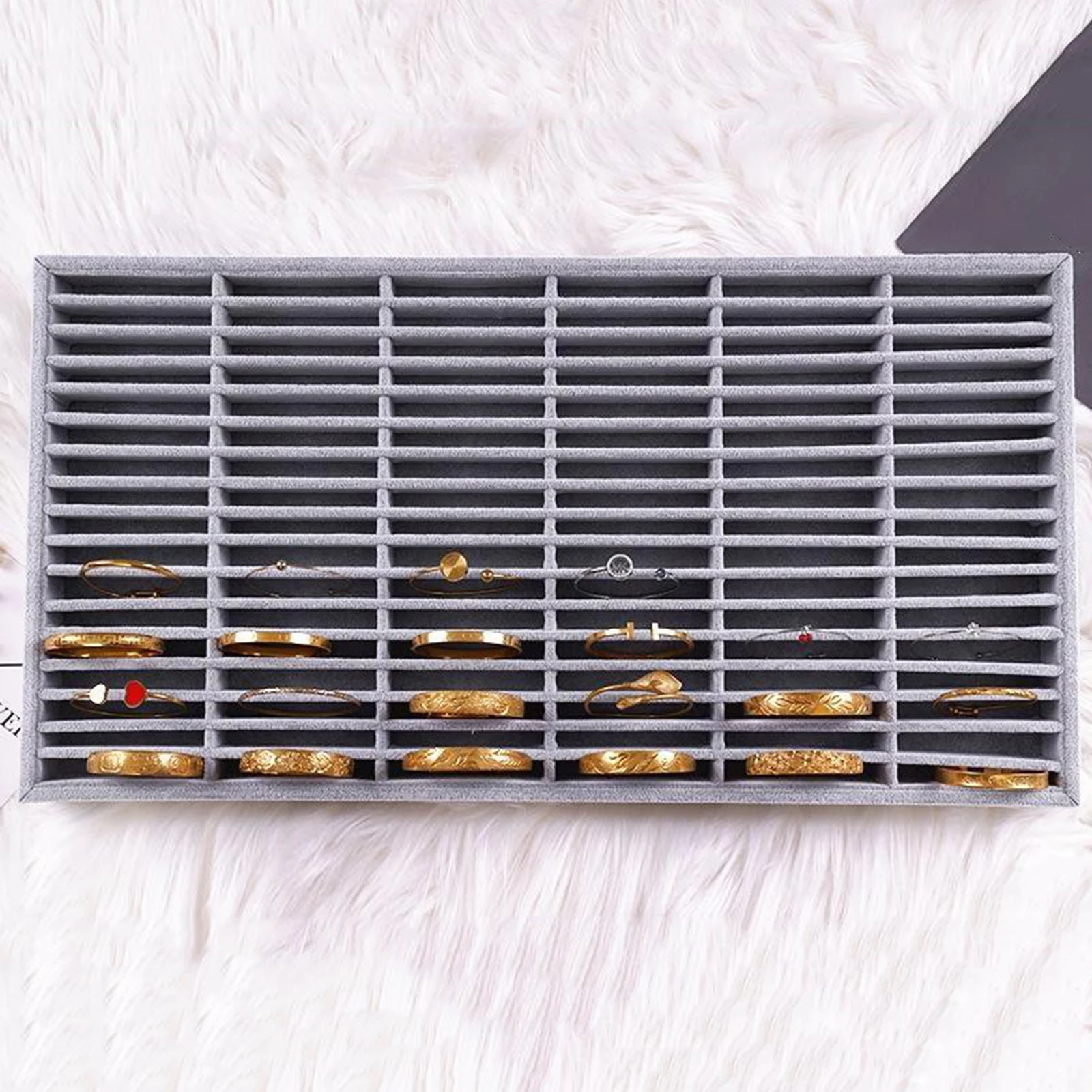 

Jewelry Display Box Bangles Storage Organizer Case Container Organizer