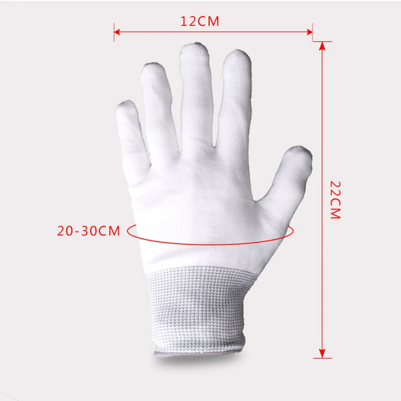 1 Пара светящихся перчаток светодиодный фонарик на палец Красочные для