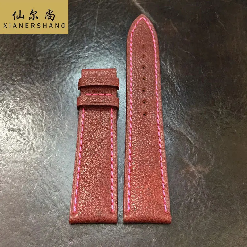 

New Handmade Cowhide Watch Band Men Women Strap Custom Universal Watchbands 14MM 16MM 18MM 20MM 22MM 24MM Genuine Leather Belt
