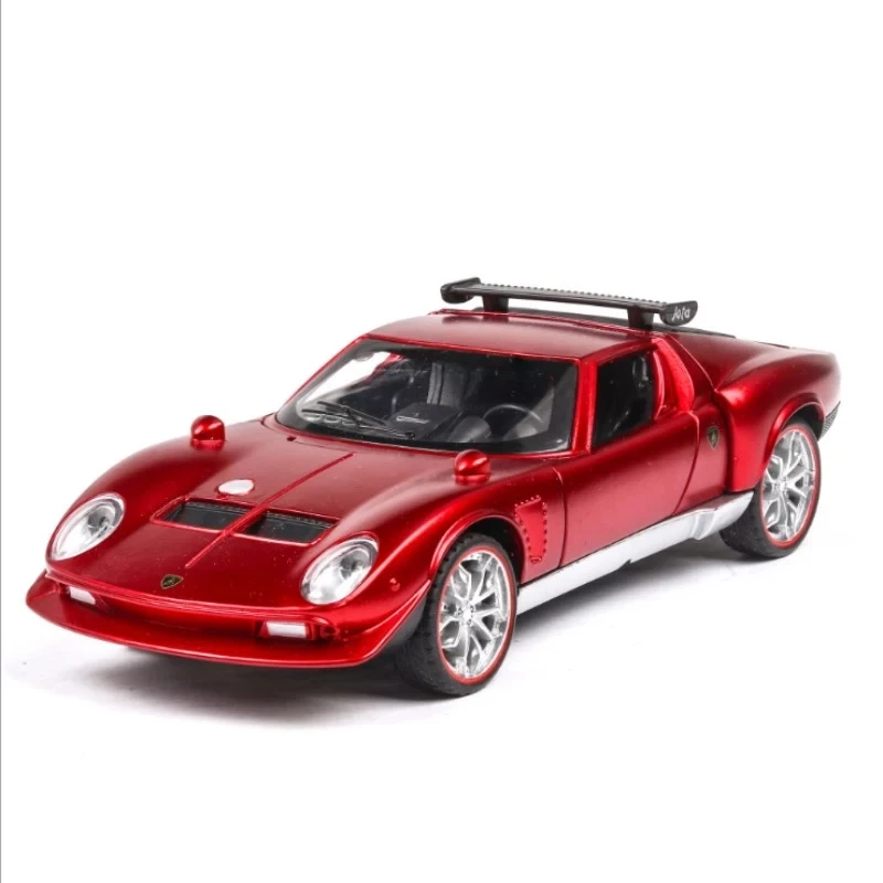 Модель игрушечного автомобиля Miura из сплава старинный автомобиль спортивный с