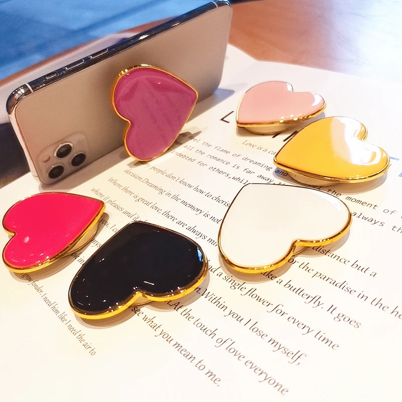 

Cute Love stents Adhesive type General Support the desktop scaling Cartoon For Apple vivo huawei Mobile phone stents