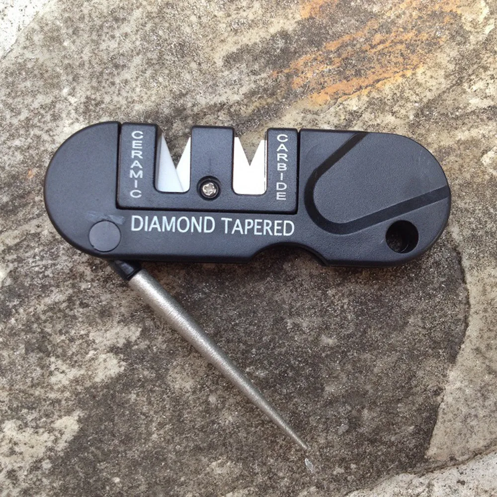 

Knife Sharpener Everything For The Kitchen Outdoor Pocket Folding Knives Sharpener Ceramic Carbide Diamond Tapered Tools