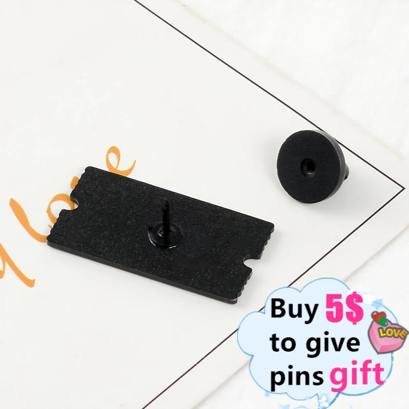 Эмалированные заколки на лацкан броши в стиле панк с изображением кинотеатра Ада