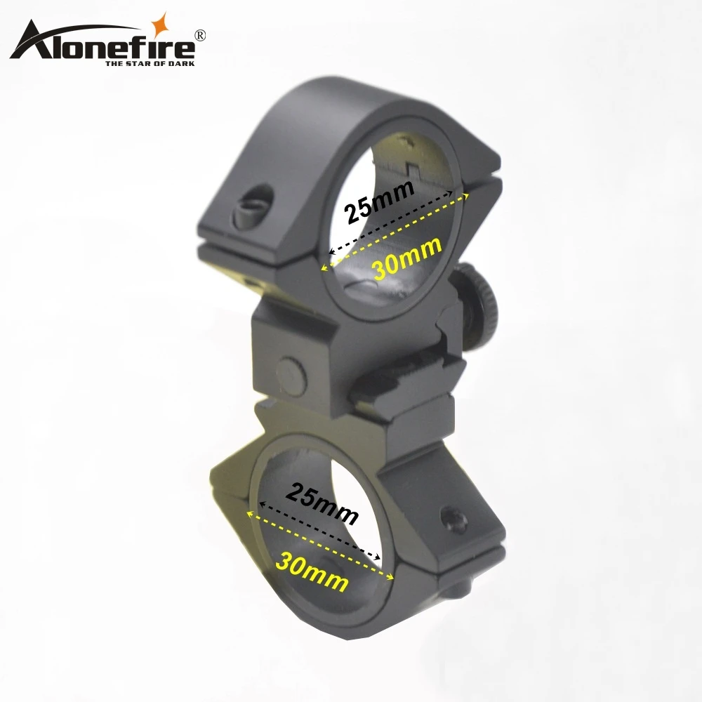 Кольцо держатель для велосипеда AloneFire диаметр 25 4 мм 1 дюйм 30 мм|flashlight mount holder|scope