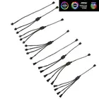 5 в 3PIN к JST SM 3Pin Fan интерфейс женскиймужской адаптер Шнур для материнской платы синхронизации передачи Удлинительный кабель