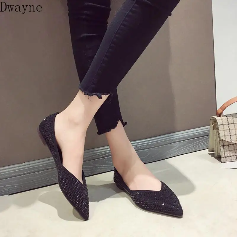 Остроносые женские туфли новинка сезона осень 2020 Женская необычная красная