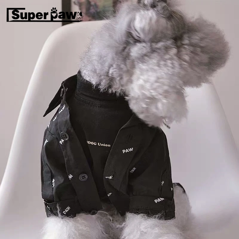 Модная футболка для собак Одежда маленьких Размер XXS XS S M L XL XXL пальто костюмы