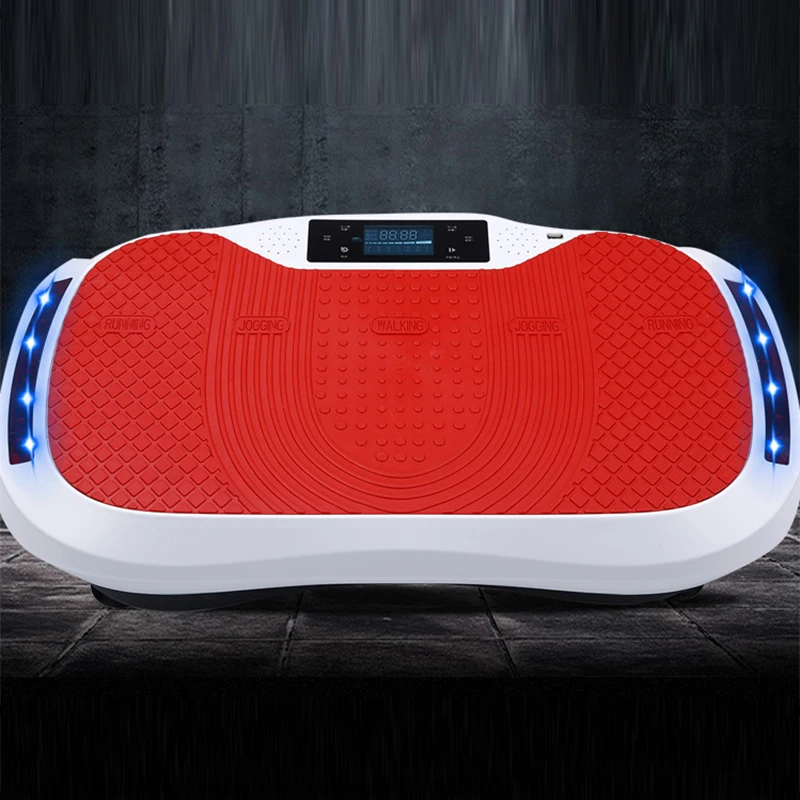 Crazy Fit Массажная вибрационная пластина с Bluetooth музыкой мощная фитнес